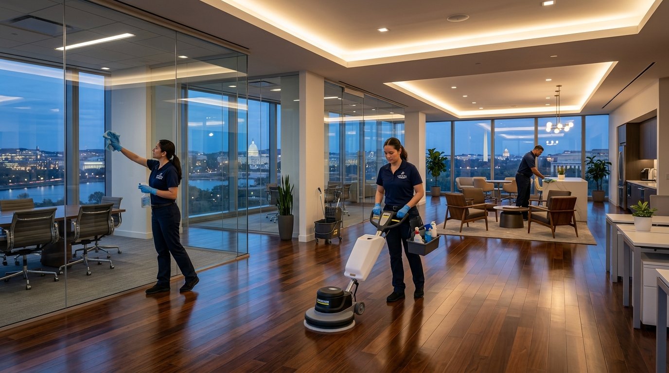 5 Secret Commercial Office Cleaning Standards for DMV Workspaces