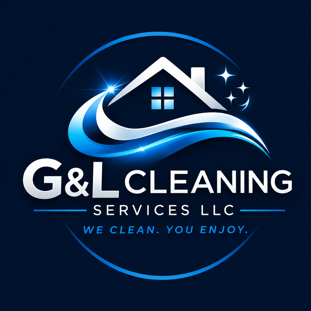 G&L Cleaning Services LLC Logo DMV